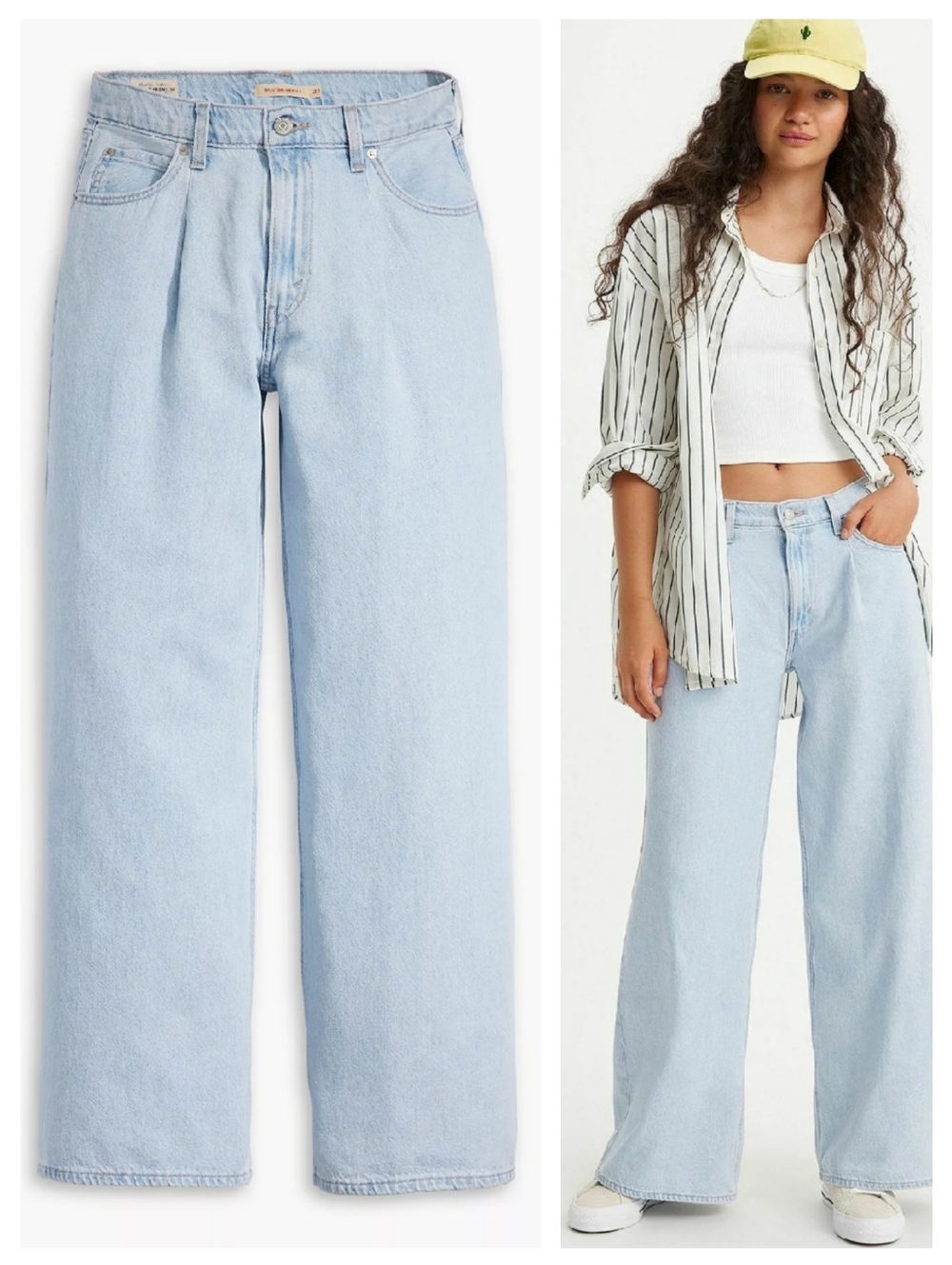 Levi's Baggy Dad Wide Leg Jeans